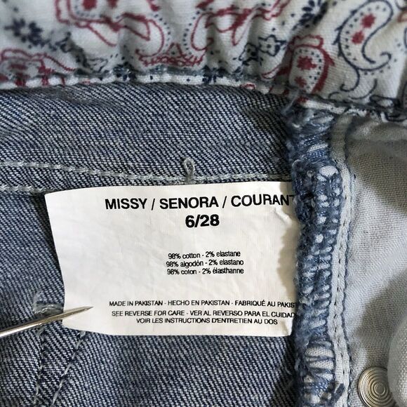 Vintage America Blues Womens Jeans Size 6 - Picture 12 of 15